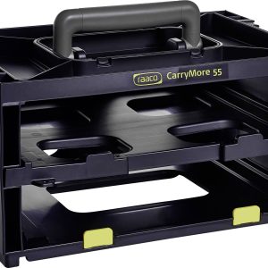 raaco CarryMore 55 Walizka (D x S x W) 278 x 386 x 195 mm wraz z uchwytem Opis 1 szt. raaco CarryMore 55 Walizka (D x S x W) 278 x 386 x 195 mm wraz z uchwytem Opis 1 szt.