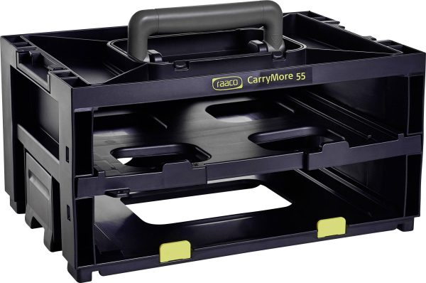 raaco CarryMore 55 Walizka (D x S x W) 278 x 386 x 195 mm wraz z uchwytem Opis 1 szt.