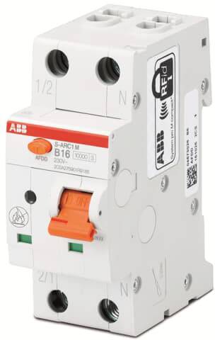 ABB 2CSA275901R9165 S-ARC1 M B16 Wyłącznik chroniący przed zwarciem łukowym 2 styki 230 V - obrazek 1