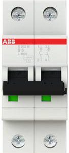 Wyłącznik automatyczny ABB S202M-B6 2CDS272001R0065, 2 styki Wyłącznik automatyczny ABB S202M-B6 2CDS272001R0065, 2 styki
