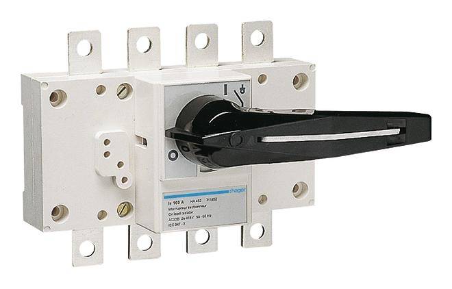 Hager HA452 Przełącznik rozłączający 4 styki 160 A 415 V - obrazek 1