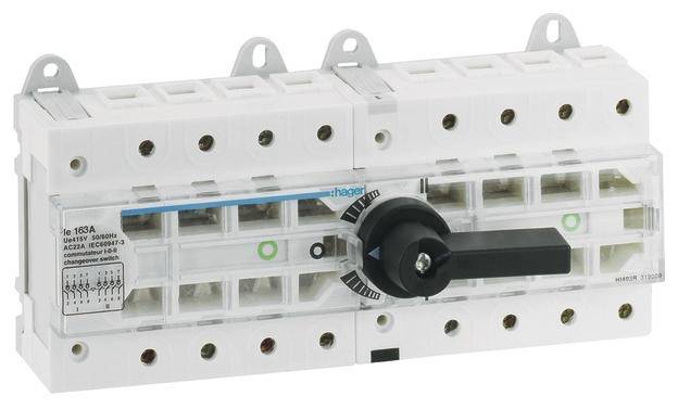 Przełącznik zasilania Hager Hager HI403R, 380 - 690 V HI403R, 4 styki, 690 V, 63 A - obrazek 1