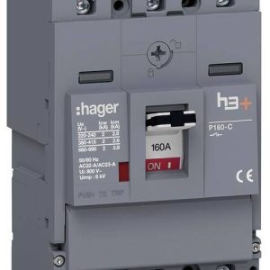 Przełącznik rozłączający Hager HCS160AC, 3 styki, 690 V, 160 A Przełącznik rozłączający Hager HCS160AC, 3 styki, 690 V, 160 A