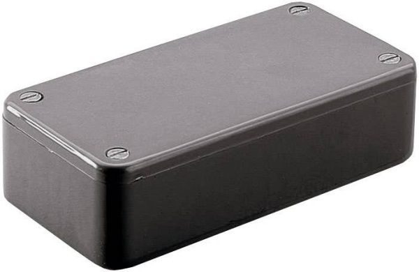 Obudowa do płytek Euro Hammond Electronics, ABS, czarny, (D x S x W) 100 x 50 x 21 mm, 1 szt.
