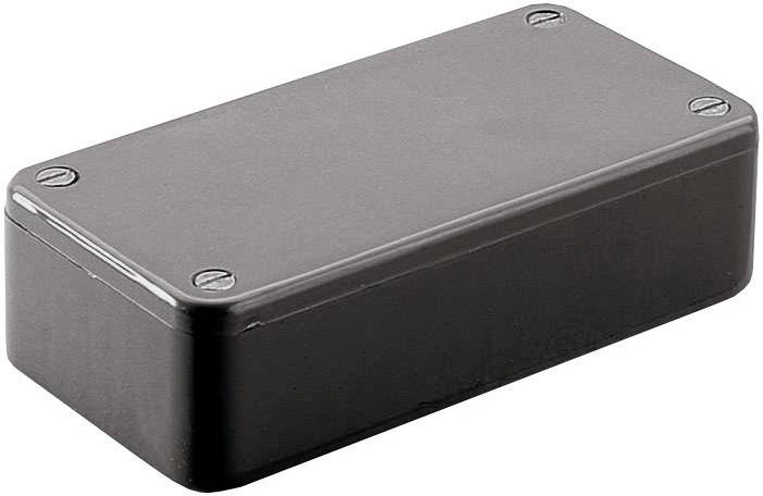 Obudowa do płytek Euro Hammond Electronics, ABS, czarny, (D x S x W) 100 x 50 x 21 mm, 1 szt. - obrazek 1