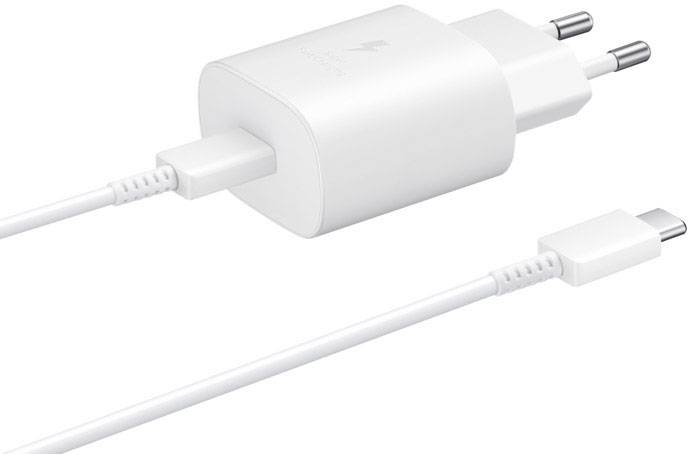Samsung EP-TA800XWEGWW Ładowarka USB 25 W 1x USB-A, 1x USB-C® biały Szybka ładowarka - obrazek 1