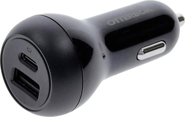 Otterbox Stacja ładowania samochodów 20 W USB-A, USB-C PPS, Power Delivery 3.0 czarny samochód osobowy Szybka ładowarka,