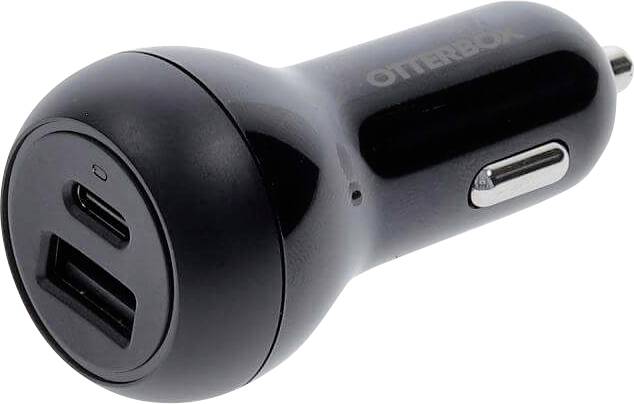 Otterbox Stacja ładowania samochodów 20 W USB-A, USB-C PPS, Power Delivery 3.0 czarny samochód osobowy Szybka ładowarka, - obrazek 1