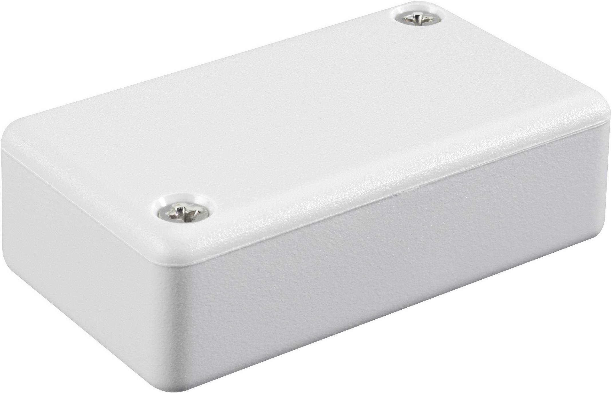 Obudowa do płytek Euro Hammond Electronics, ABS, czarny, (D x S x W) 40 x 40 x 20 mm, 1 szt. - obrazek 1