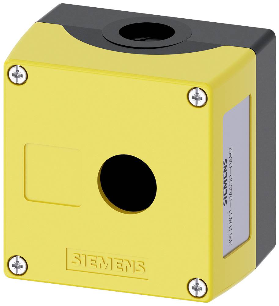 Siemens 3SU1801-0AA00-0AB2 3SU18010AA000AB2 Listwa pinowa BKL Electronic 72630 1 miejsce montażowe (D x S x W) 85 x 85 x - obrazek 1