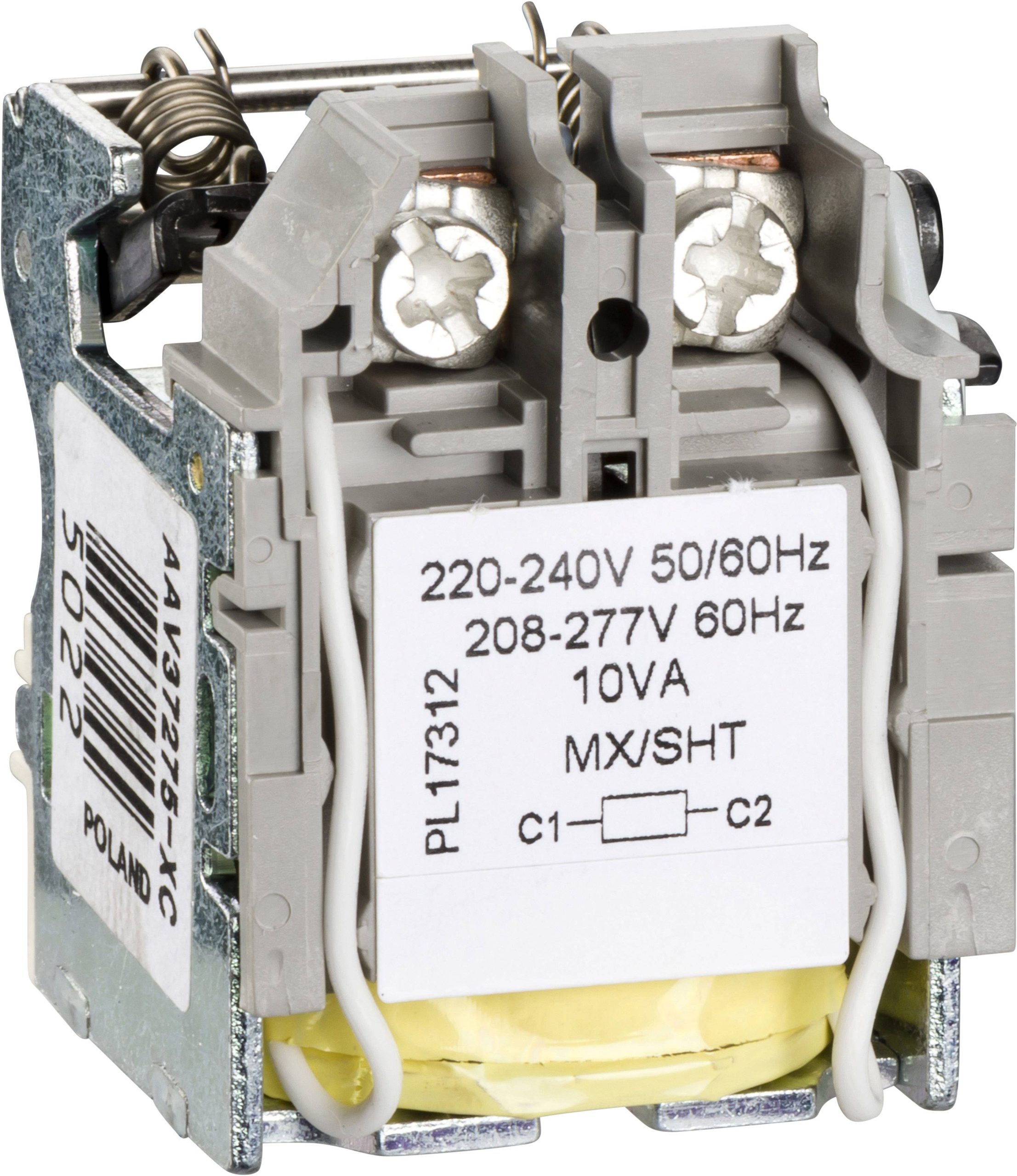 Schneider Electric LV429387 LV429387 Wyzwalanie bocznika szary 1 szt. - obrazek 1