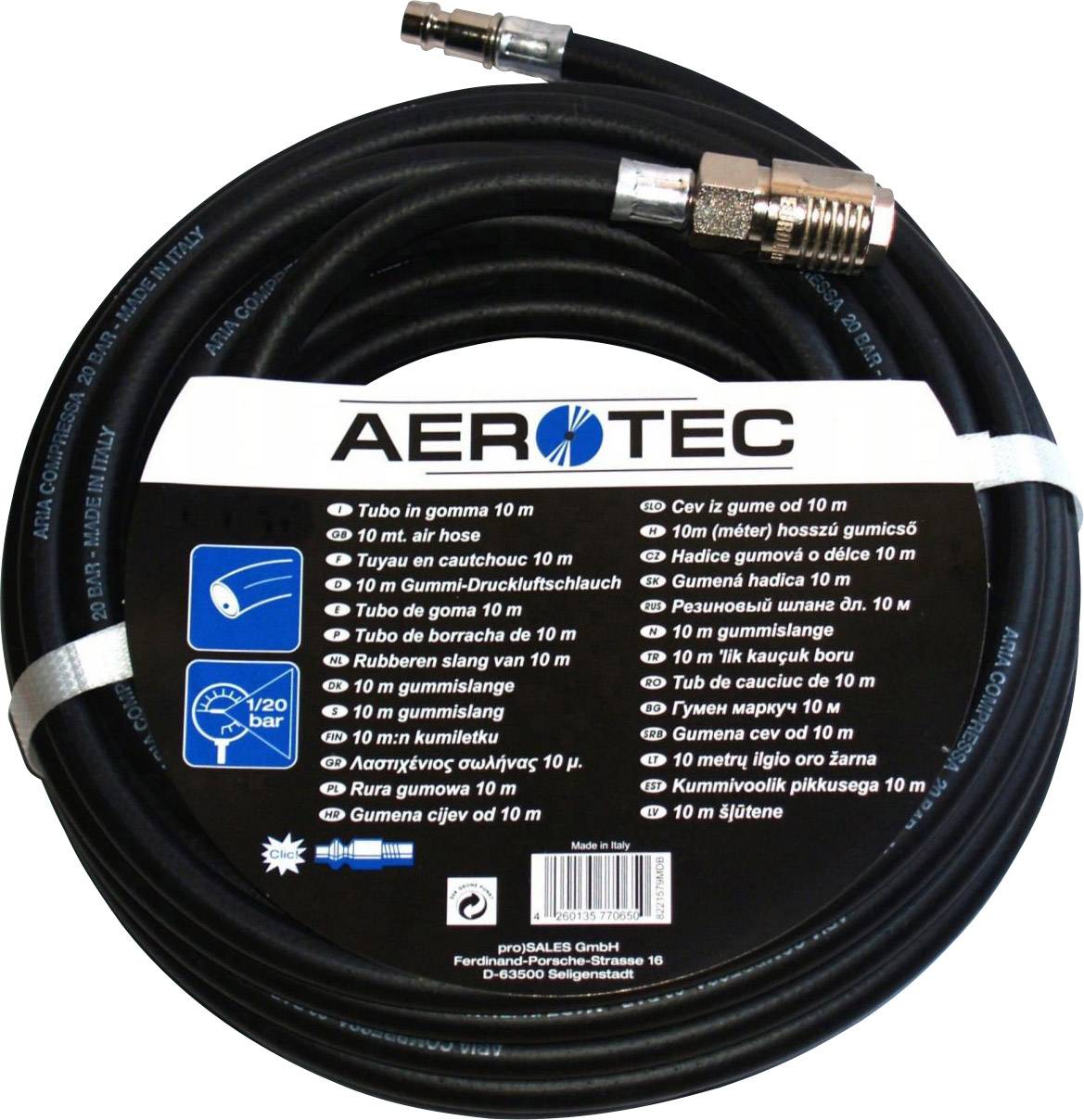 Wąż sprężonego powietrza Aerotec 2005740 2005740 - obrazek 1