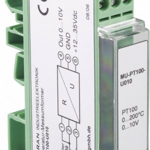 Przetwornik temperatury Enda MU-Pt 100-U010, 12 – 35 V/DC, zakres od 0 do +50°C, 1 Przetwornik temperatury Enda MU-Pt 100-U010, 12 – 35 V/DC, zakres od 0 do +50°C, 1