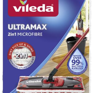 Vileda 155748 ULTRAMAX 2in1 Nakładka na mop 1 szt. Vileda 155748 ULTRAMAX 2in1 Nakładka na mop 1 szt.