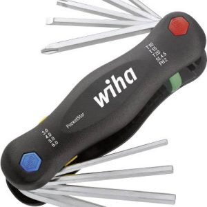 Wiha płaski, krzyżakowy Phillips, wewnętrzny sześciokąt, TORX wewnętrzny Zestaw kluczy trzpieniowych 1.5 mm, 2 mm, 2.5 m Wiha płaski, krzyżakowy Phillips, wewnętrzny sześciokąt, TORX wewnętrzny Zestaw kluczy trzpieniowych 1.5 mm, 2 mm, 2.5 m