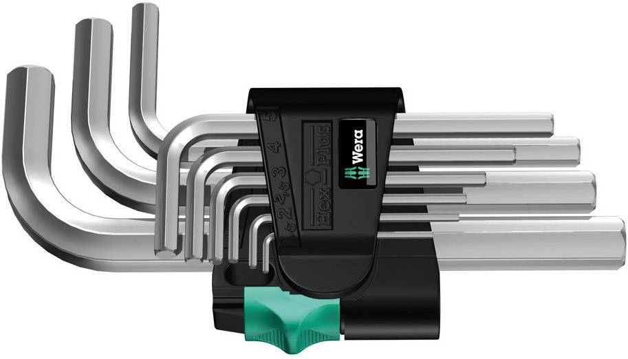 Wera 950/9 SM N wewnętrzny sześciokąt Zestaw kluczy trzpieniowych 1.5 mm, 2 mm, 2.5 mm, 3 mm, 4 mm, 5 mm, 6 mm, 8 mm, 10 - obrazek 1