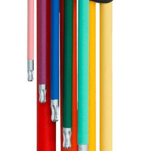KS Tools 151.5210 TX Zestaw kluczy trzpieniowych T 10, T 15, T 20, T 25, T 27, T 30, T 40, T 45, T 50 9 szt. KS Tools 151.5210 TX Zestaw kluczy trzpieniowych T 10, T 15, T 20, T 25, T 27, T 30, T 40, T 45, T 50 9 szt.