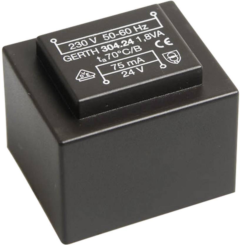 Transformator do PCB, EI 30/15,5 Gerth PT301502 230 V N/A N/A 1.8 VA - obrazek 1
