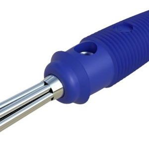 Wtyk bananowy SKS Hirschmann BUELA 30 K, O 4 mm, 1.5 mm2,6 A, 60 V, niebieski Wtyk bananowy SKS Hirschmann BUELA 30 K, O 4 mm, 1.5 mm2,6 A, 60 V, niebieski