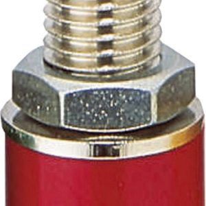 Gniazdo bananowe montażowe BKL Electronic 72306, izolowane, O 4 mm, 16 A, czerwone Gniazdo bananowe montażowe BKL Electronic 72306, izolowane, O 4 mm, 16 A, czerwone