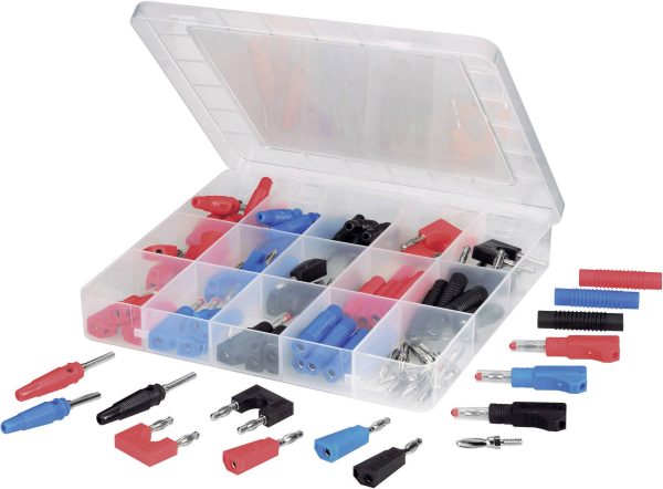 VOLTCRAFT SUBP84-03 Złącze męskie laboratoryjne 84 szt.