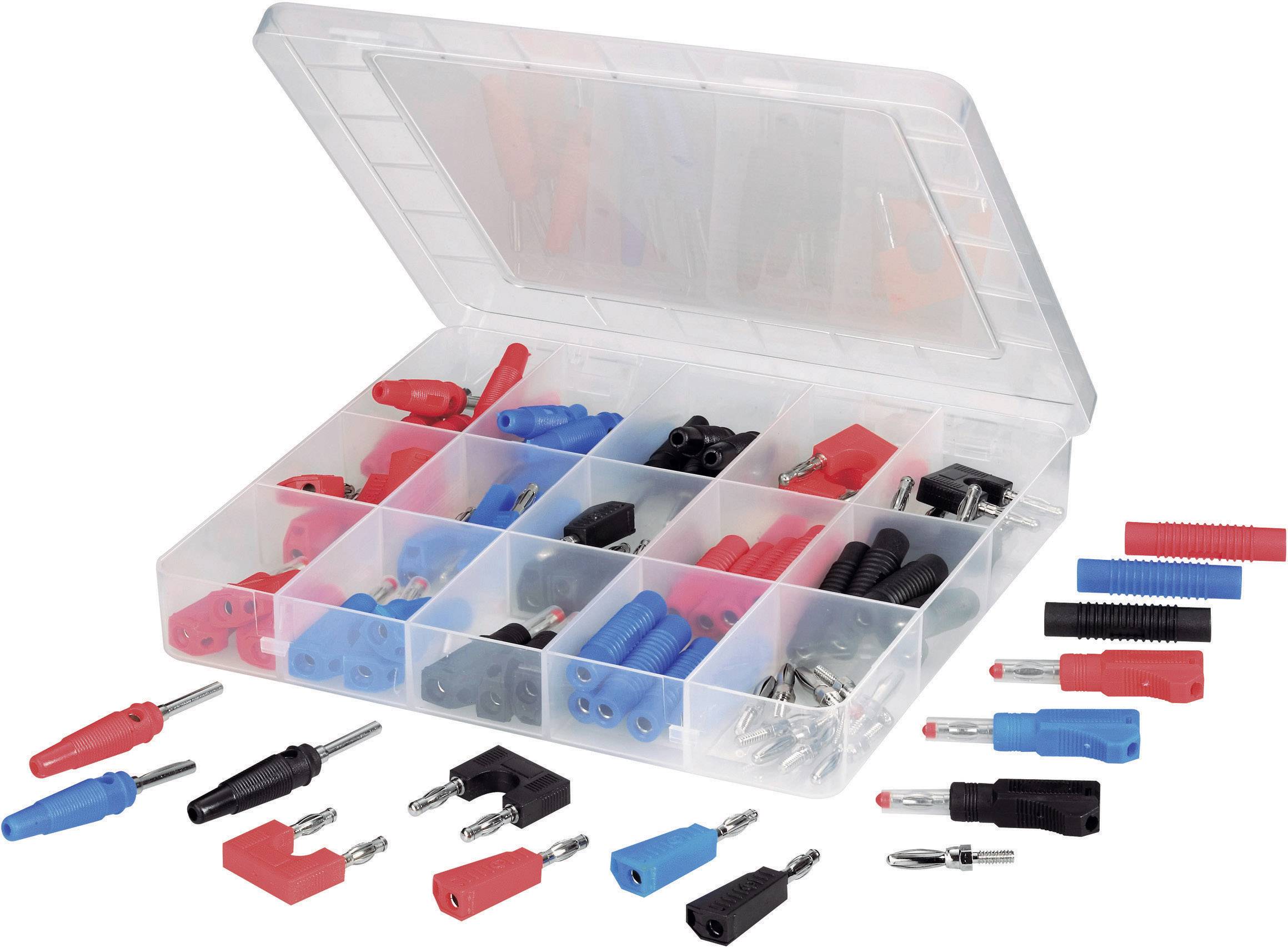 VOLTCRAFT SUBP84-03 Złącze męskie laboratoryjne 84 szt. - obrazek 1
