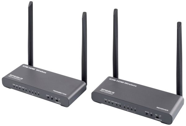 Zestaw transmisji radiowej sygnału, HDMI SpeaKa Professional SP-HDE-620 3840 x 2160 Pixel