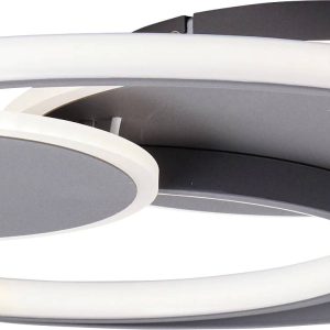Lampa sufitowa LED Brilliant Runda G99371/22 51.5 W 6000 lm szary (matowy) Lampa sufitowa LED Brilliant Runda G99371/22 51.5 W 6000 lm szary (matowy)