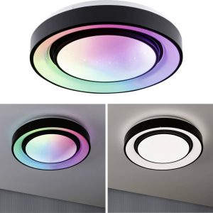 Lampa sufitowa LED Paulmann Rainbow 70544 11.00 W 2650 lm czarny, biały Lampa sufitowa LED Paulmann Rainbow 70544 11.00 W 2650 lm czarny, biały