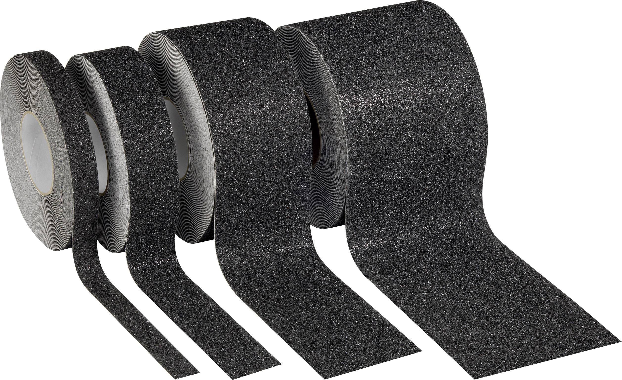 Rocol RS43533 Taśma Antypoślizgowa Czarna (D x S) 18.25 m x 150 mm czarny - obrazek 1