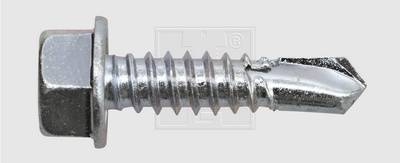 SWG 2116312510 Śruba samonawiercająca 6.3 mm 25 mm Nasadowa DIN 7504-K stal cynkowany 200 szt. - obrazek 1
