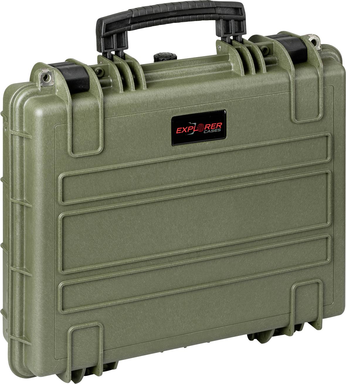 Walizka outdoorowa Explorer Cases 4412HL.G E, (S x W x G) 45 x 35 x 13 cm, oliwkowo zielony - obrazek 1