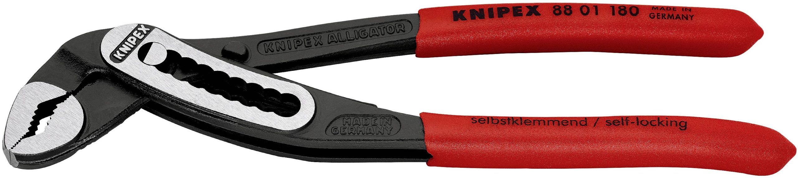 Szczypce do pomp wodnych Knipex Alligator 88 01 180 180 mm - obrazek 1