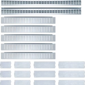 KS Tools 875.9940 Zestaw przegródek do szuflad blacha 23 części KS Tools 875.9940 Zestaw przegródek do szuflad blacha 23 części