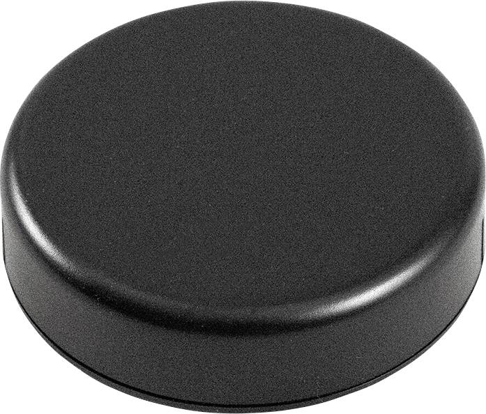 Hammond Electronics 1551SNAP13BK Obudowa uniwersalna 20 x 80 x 80 ABS czarny 1 szt. - obrazek 1