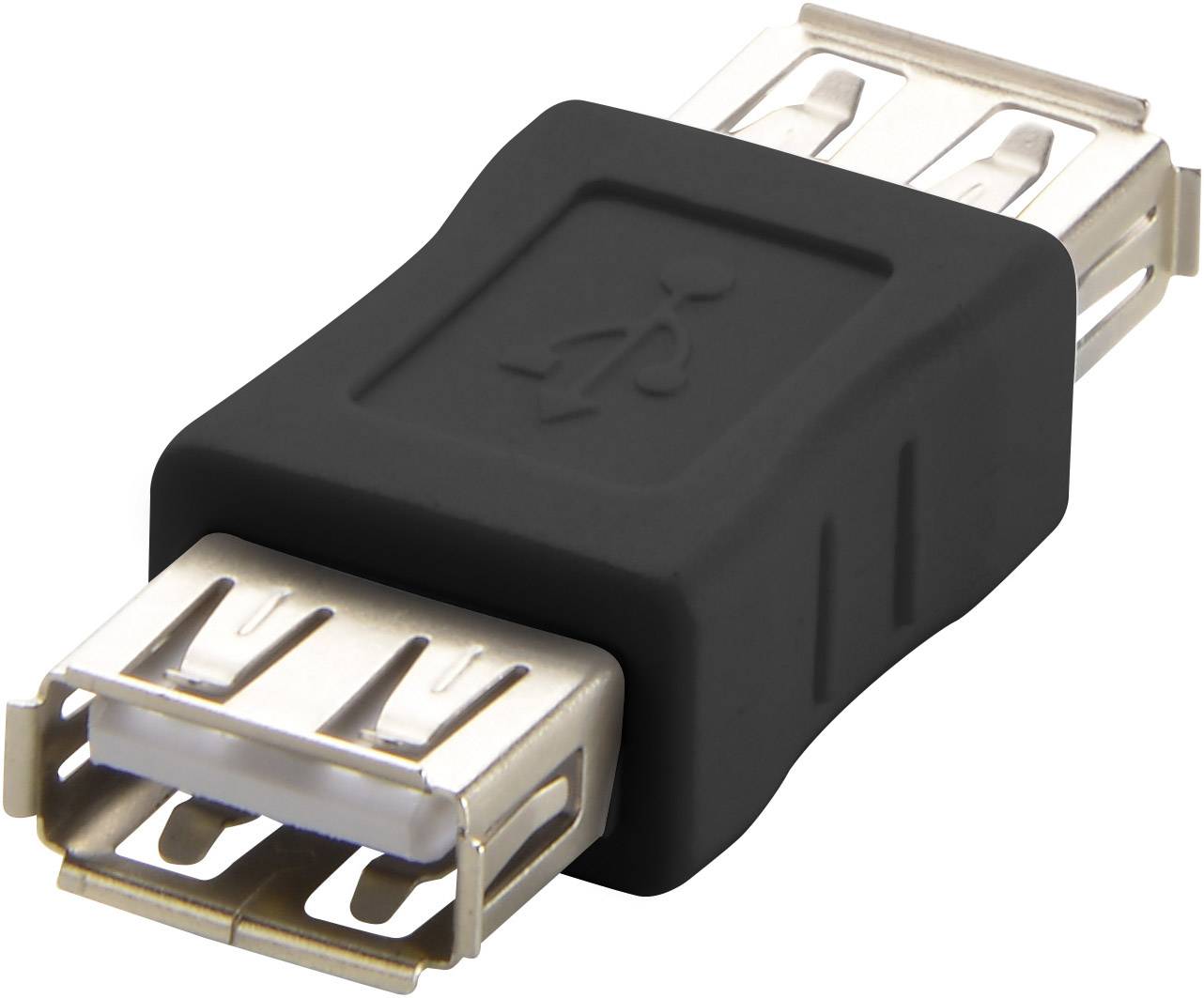 Renkforce USB 2.0 adapter [1x złącze żeńskie USB-A 2.0 - 1x złącze żeńskie USB-A 2.0] rf-usba-04 - obrazek 1