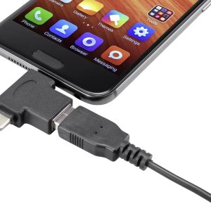 Renkforce USB 3.2 Gen 1 (USB 3.0) adapter [1x złącze męskie USB-C, złącze męskie Micro-B USB 2.0 – 1x złącze żeńskie USB Renkforce USB 3.2 Gen 1 (USB 3.0) adapter [1x złącze męskie USB-C, złącze męskie Micro-B USB 2.0 – 1x złącze żeńskie USB