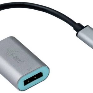 i-tec USB adapter [1x USB-C – 1x DisplayPort] I-TEC USB C Metal DP 4K 60Hz Adapter 0.15 m