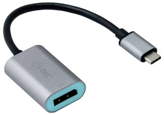 i-tec USB adapter [1x USB-C - 1x DisplayPort] I-TEC USB C Metal DP 4K 60Hz Adapter 0.15 m - obrazek 1