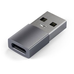 Satechi USB 3.1 Gen 1 (USB 3.0) adapter [1x złącze męskie USB-C – 1x USB-A, USB 3.1 Gen 1] ST-TAUCM 0 m
