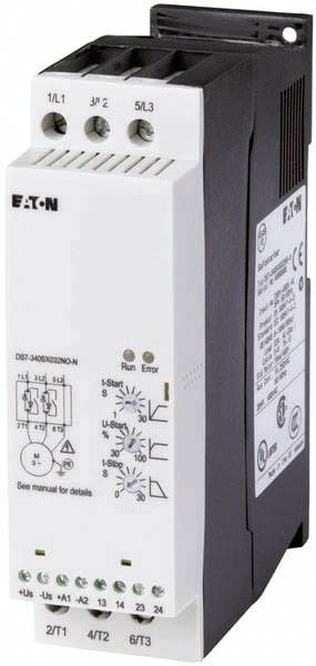 Eaton DS7-340SX024N0-N 134913 Soft-start Moc silnika przy 400 V 11 kW Moc silnika przy 230 V 5.5 kW 24 V/DC Natężenie zn - obrazek 1