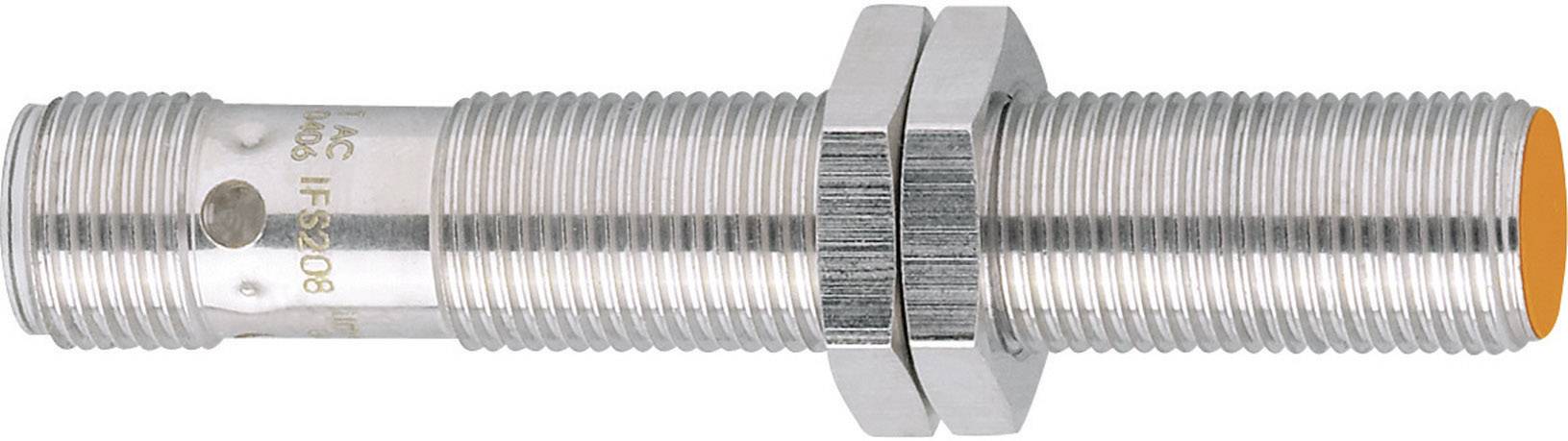 Czujnik zbliżeniowy indukcyjny ifm Electronic IFS208 IFS208, M12, podtynkowy, PNP, NPN - obrazek 1