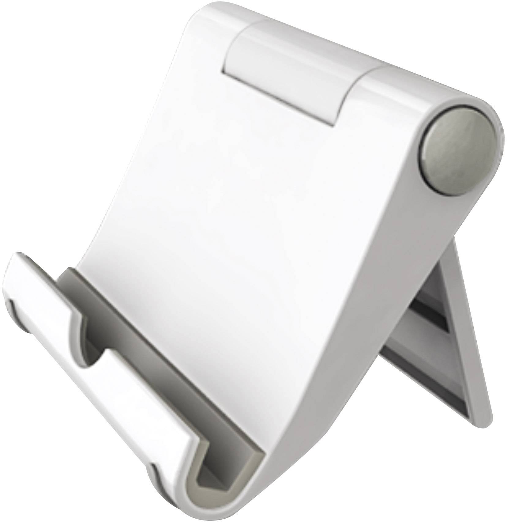 Uchwyt, stojak do tabletu Renkforce RF-4034061, do tabletów od 12,7 cm (5") - 25,4 cm (10"), biały - obrazek 1