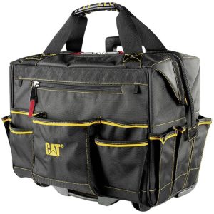 CAT Rolling Tool Bag (L x W x H) – 470 x 280 x 420 mm (no tools included) 980198N, (D x S x W) 470 x 280 x 420 mm CAT Rolling Tool Bag (L x W x H) – 470 x 280 x 420 mm (no tools included) 980198N, (D x S x W) 470 x 280 x 420 mm