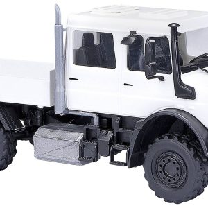 Busch 51081 H0 Model ciężarówki Mercedes Benz Unimog U 5023, kolor biały Busch 51081 H0 Model ciężarówki Mercedes Benz Unimog U 5023, kolor biały