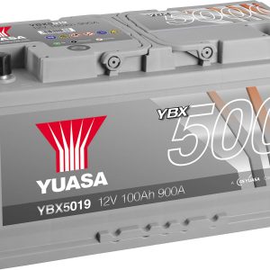 Yuasa YBX5019 Akumulator samochodowy 12 V 100 Ah Połączenie biegunów: T1 Yuasa YBX5019 Akumulator samochodowy 12 V 100 Ah Połączenie biegunów: T1