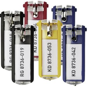 Durable Brelok na klucze 194927 Key Clip wielobarwny 24 szt. Durable Brelok na klucze 194927 Key Clip wielobarwny 24 szt.