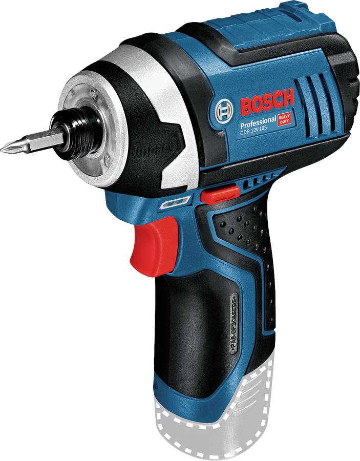 Bosch Professional GDR 12V-105 06019A6901 Wkrętarka udarowa akumulatorowa 105 Nm 12 V Ilość dołączonych baterii 0 Li-Ion - obrazek 1