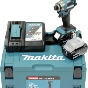 Makita DTD173RTJ DTD173RTJ Wkrętarka udarowa akumulatorowa 180 Nm 18 V Ilość dołączonych baterii 2 5.0 Ah Li-Ion Makita DTD173RTJ DTD173RTJ Wkrętarka udarowa akumulatorowa 180 Nm 18 V Ilość dołączonych baterii 2 5.0 Ah Li-Ion