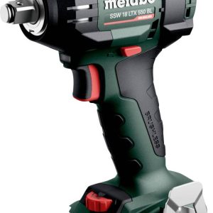 Metabo SSW 18 LTX 550 BL 602404840 Wkrętarka udarowa akumulatorowa 18 V Ilość dołączonych baterii 0 Li-Ion Metabo SSW 18 LTX 550 BL 602404840 Wkrętarka udarowa akumulatorowa 18 V Ilość dołączonych baterii 0 Li-Ion